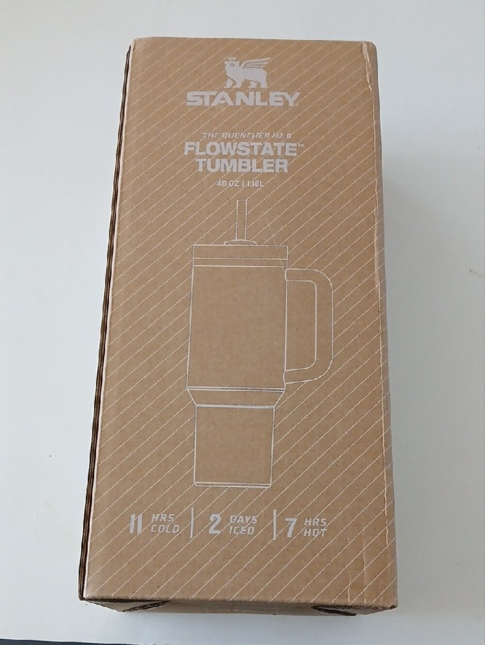 Stanley The Quencher H2.0 Flowstate Tumbler 40 Oz - Blue - Picture 2 of 6